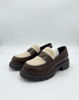 ynot - mocassino con logo - yn6214f1