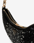 GUESS - Borsa Hobo Tasmin con strass
21x2x17 cm
Manico regolabile e staccabile, lunghezza circa 19 cm. - EG993172