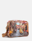 ynot - Yes Bag Borsa Shopping Medium Stampa Città Napoli e Tokyo.
L 26,50 x P 17,50 x H 8,00 - YES440S6