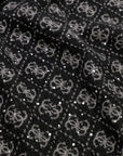 GUESS - sciarpa con logo
dimensioni: 65 x 180cm - aw5658pol03