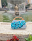 scrilú - Clutch piccola in rafia - BOR2