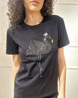influencer italia - Shirt influencer in cotone
Dettaglio in paillettes e strass
Maniche corte - 03G0194