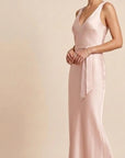 saiph - Vestito in seta scollo+ cintura - 95039