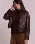 - giubbino in ecopelle - jyap-6675