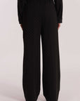 mimi mua - Pantaloni mimi mua
modello a palazzo
Tempestato di mini strass - MRAN-2955