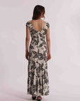 mimi mua - Vestito fantasia foglia fiore - JJAO-4475
