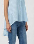 giorgia e johns - camicia asimmetrica - 60446