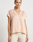 giorgia e johns - blusa dettagli pizzo - 30067