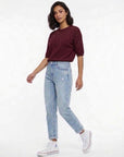 scrilù - shirt manica corta con strass - Mg213