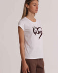 mimi mua - Maglia stampa petto - SHAO-1136