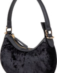 VALENTINO - Borsa Valentino in effetto velluto
Modello a mezza luna - VBS6QP01