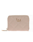 byblos - Portafogli Byblos in eco pelle
Tessuto matelassè
Chiusura con zip
Scomparto porta carte e porta monete - BYPS35B136