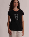 mimi mua - Shirt "la vie est belle" - SHAO-1140