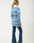 Cardigan Influencer V058 Celeste
