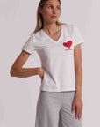 mimi mua - Shirt Cuore - SFAO-1951