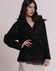 mimi mua - giacca manica tre quarti - sfap-6734