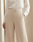giorgia e johns - pantapalazzo in raso - pant1