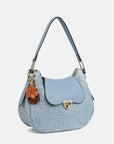 ynot - Borsa A Spalla in rafia - MAL-005S6
