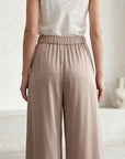 giorgia e johns - pantapalazzo in raso - pant1