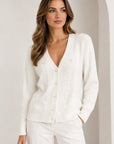 influencer italia - cardiga manica lunga scollo a v - 06h953020