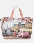 ynot - Yes Bag Borsa Tote Large Stampa Città Napoli e Parigi
L 43,00 x P 13,00 x H 28,00 - YES709S6