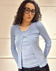03J7357 - cardigan - influencer italia
