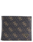 Portafogli Uomo Guess SMVZLALEA24 Marrone