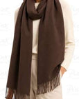 GUESS  -  sciarpa con loghi  -  aw5675pol03