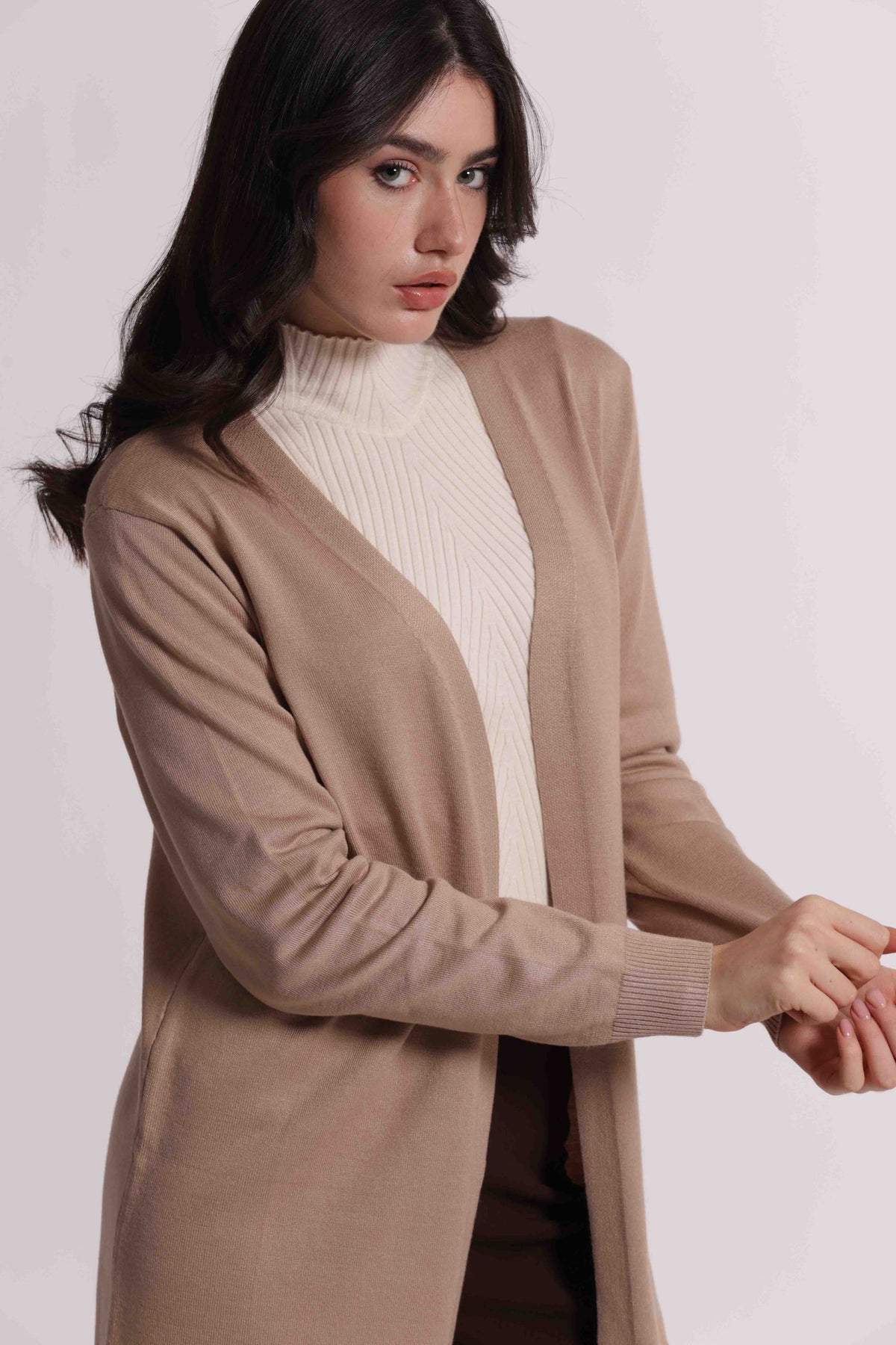 mimi mua  -  cardigan lungo  -  afap-3810