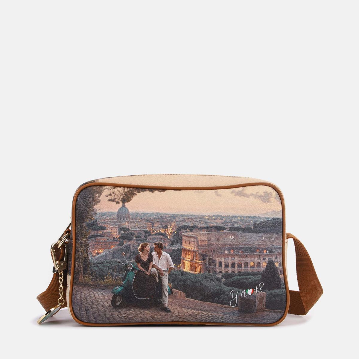 ynot  -  Yes Bag Borsa A Tracolla Stampa Città
dimensioni:L 26,50 x P 8,00 x H 17,50  -  yes440f7