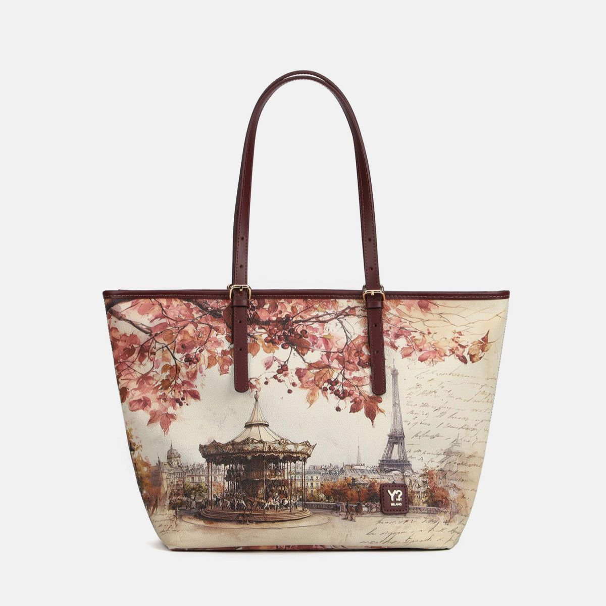 ynot  -  Borsa Shopping Stampa Città
dimensioni:L 44,50 x P 17,00 x H 27,50  -  yes722f7