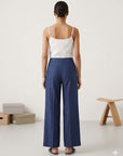 influencer italia  -  pantalone morbido largo  -  05Y194