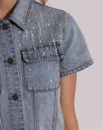mimi mua  -  Maglia denim  -  ZDAO-6634