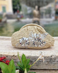 scrilù  -  Borsa a mano in rafia  -  BOR3