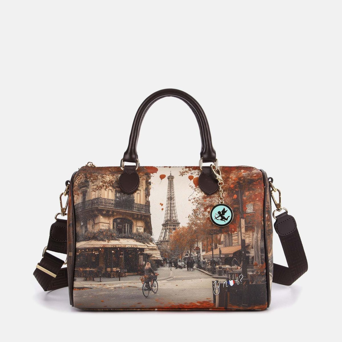 ynot  -  Yes Bag Bauletto Stampa Città
dimensioni:L 30,00 x P 16,50 x H 23,00  -  yes318f7