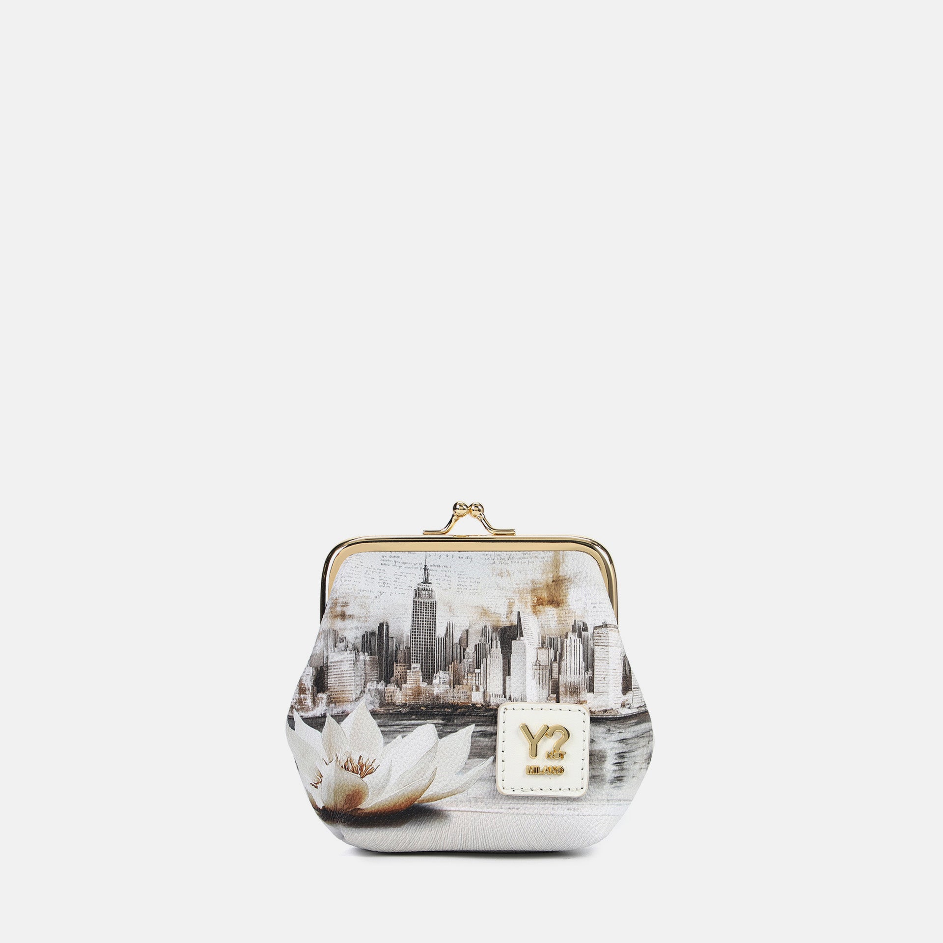 ynot  -  Yes Bag Portafogli Stampa Città Roma, Venezia, Parigi e Liberty.
L 13,00 x P 3,50 x H 11,50  -  YES586S6