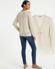 influencer italia  -  cardigan morbido in filo  -  05Q10364