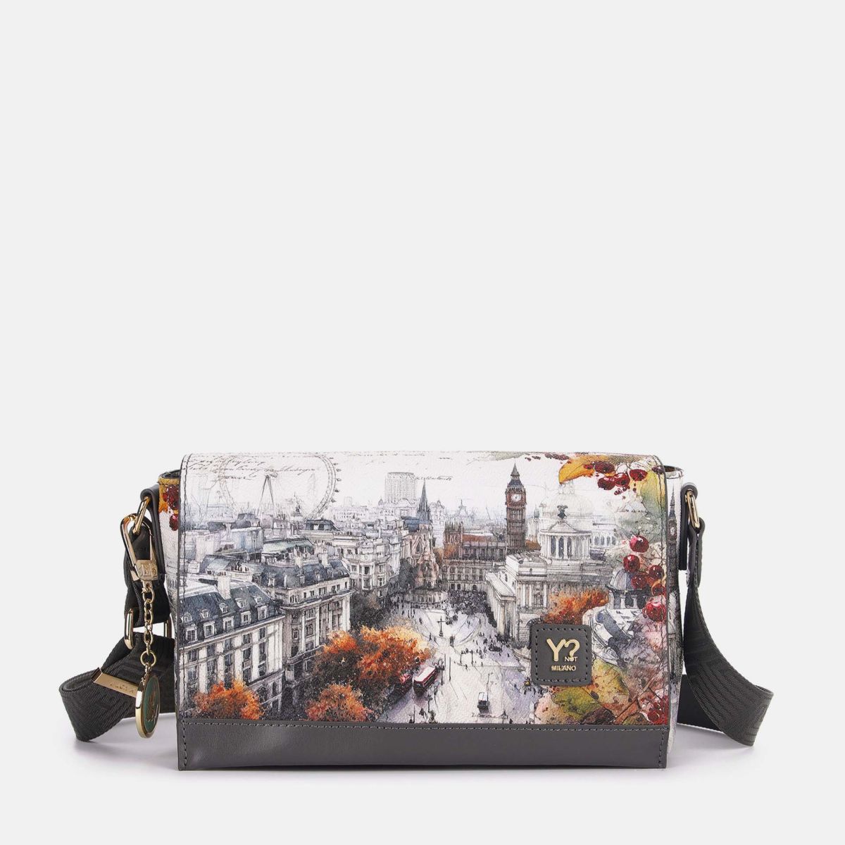 ynot  -  borsa stampa città
dimensioni:L 25,00 x P 8,00 x H 16,00  -  yes720f7