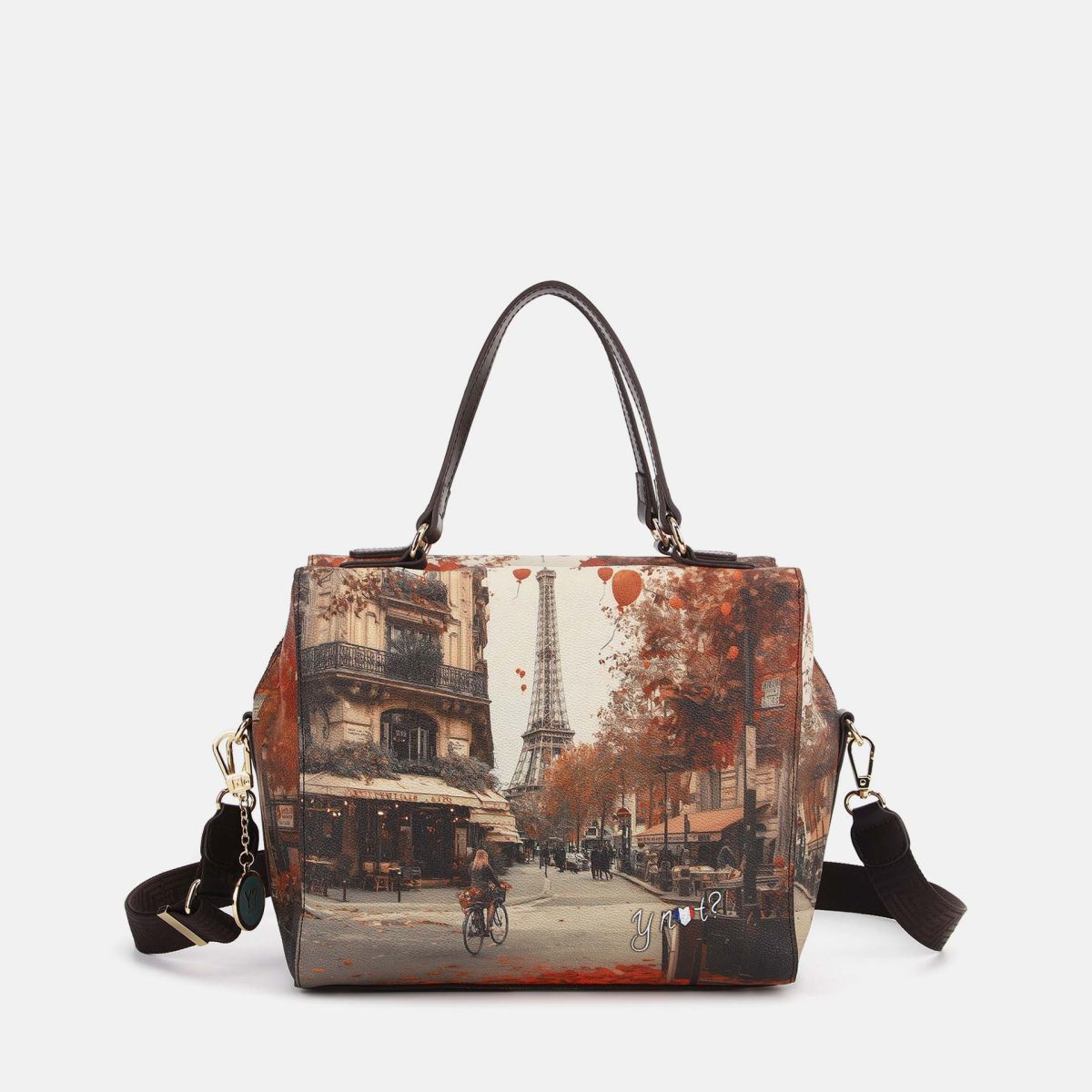 ynot  -  Yes Bag Bauletto Stampa Città
dimensioni:L 28,00 x P 13,50 x H 23,00  -  yes702f7