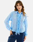 giorgia e johns  -  Camicia Voulant in pizzo  -  30084