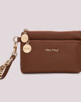 mimi mua  -  PORTAFOGLIO PICCOLO BASIC CON TIRA ZIP LOGATO  -  m9-z201649