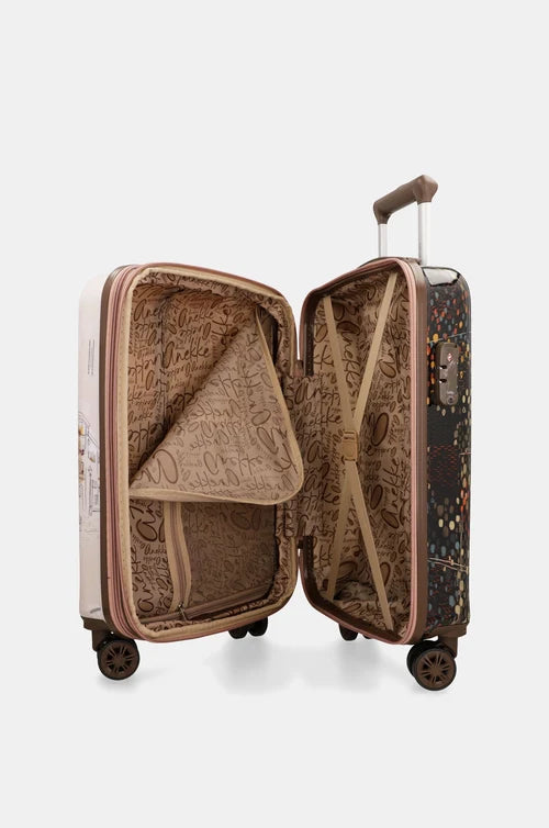 annekè  -  Valigia da cabina Tulip 
dimensioni:40x21x55cm
peso:2,8kg  -  43574-001