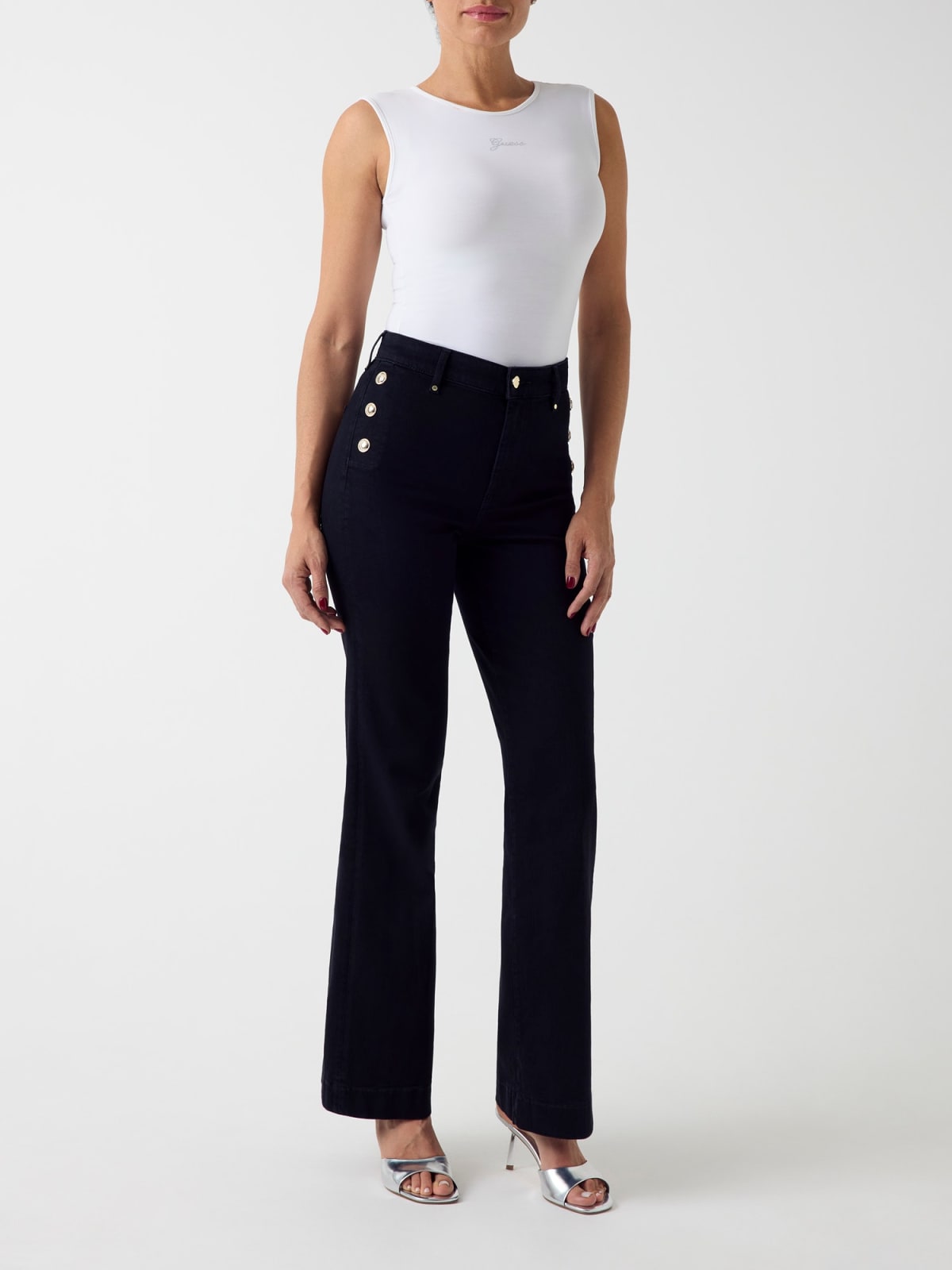 GUESS  -  Pantalone denim  -  w5ra0pd4pz1