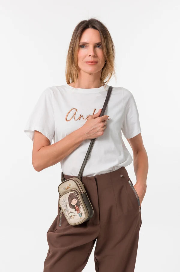 annekè  -  Mini tracolla Tulip
dimensioni:12 cm / 19 cm / 5 cm  -  43703-907