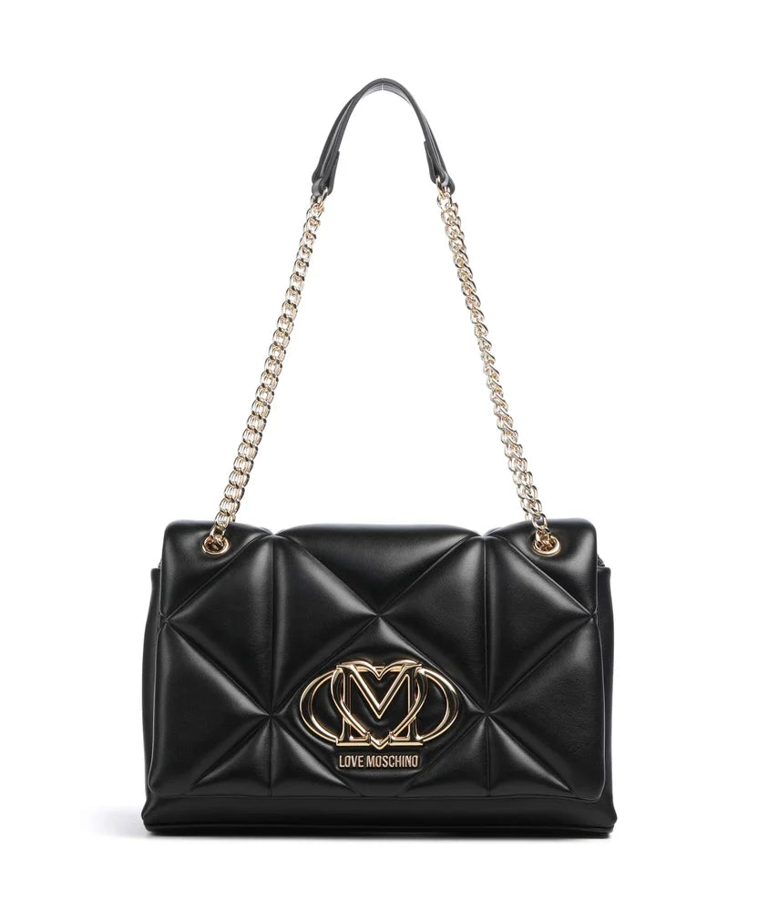 moschino  -  borsa media a spalla e con tracolla 
28x9x18,5  -  jc4041pp0plc0000