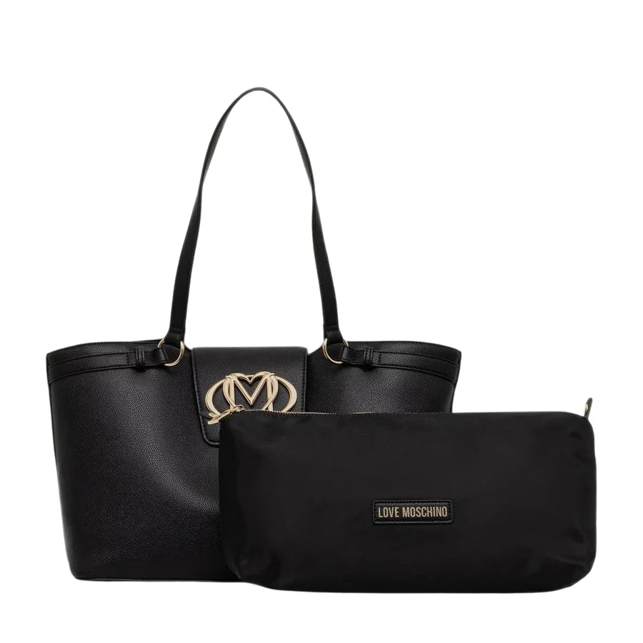 moschino  -  borsa shopper a braccio 
27x35x14cm  -  jc4206pp0pkb0000