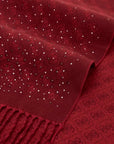 GUESS  -  sciarpa con logo 
dimensioni: 65 x 180cm  -  aw5658pol03