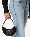 GUESS  -  Borsa Hobo Tasmin con strass
21x2x17 cm
Manico regolabile e staccabile, lunghezza circa 19 cm.  -  EG993172