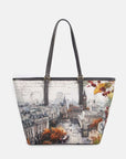 ynot  -  Borsa Shopping Stampa Città
dimensioni:L 44,50 x P 17,00 x H 27,50  -  yes722f7