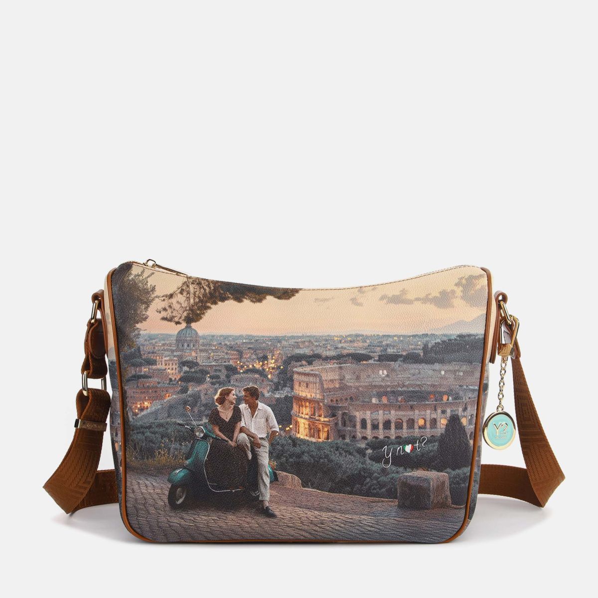 ynot  -  Yes Bag Borsa A Spalla Stampa Città
dimensioni:L 31,00 x P 6,00 x H 12,00  -  yes370f7